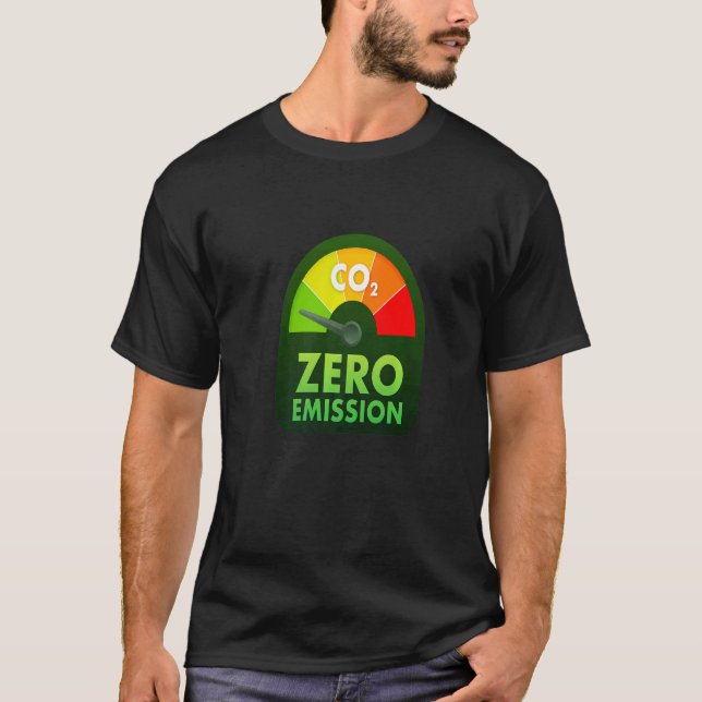 Camiseta Zero Emissions Owner   Electric Car Drive The Futu (Anverso)