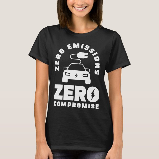 Camiseta Zero Emissions Zero Compromise Battery Electric Ve (Anverso)