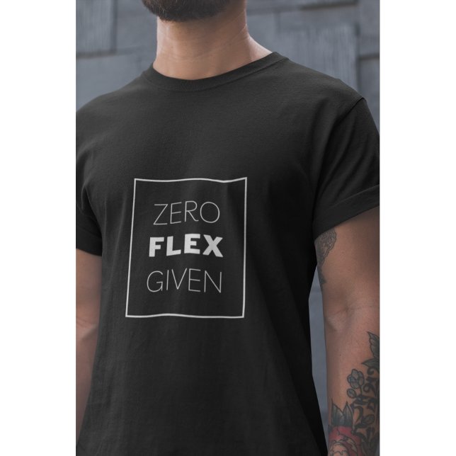 Camiseta Zero Flex Dado El Diseño De Cotizaciones Modernas (Subido por el creador)