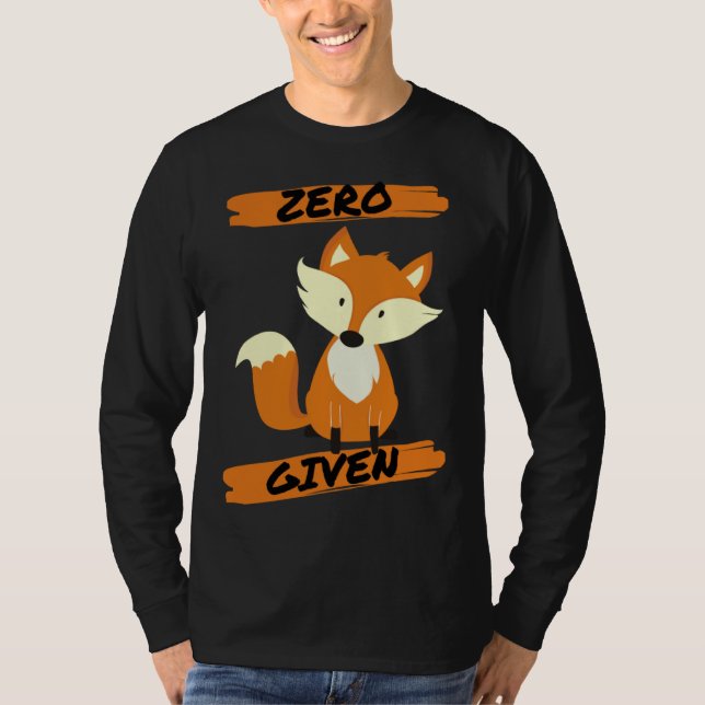 Camiseta Zero Fox Given  Pun (Anverso)