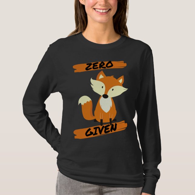 Camiseta Zero Fox Given  Pun (Anverso)