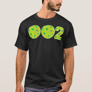 Camiseta Zero Zero Dos I Gracioso 002 Pickleball Design Tou