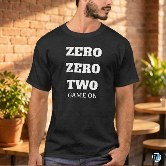 Camiseta Zero Zero Two Game On Funny Gamer Quote (Subido por el creador)