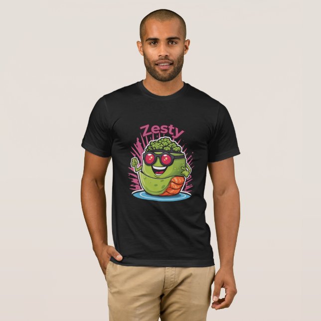 Camiseta Zesty Vibes (Anverso completo)