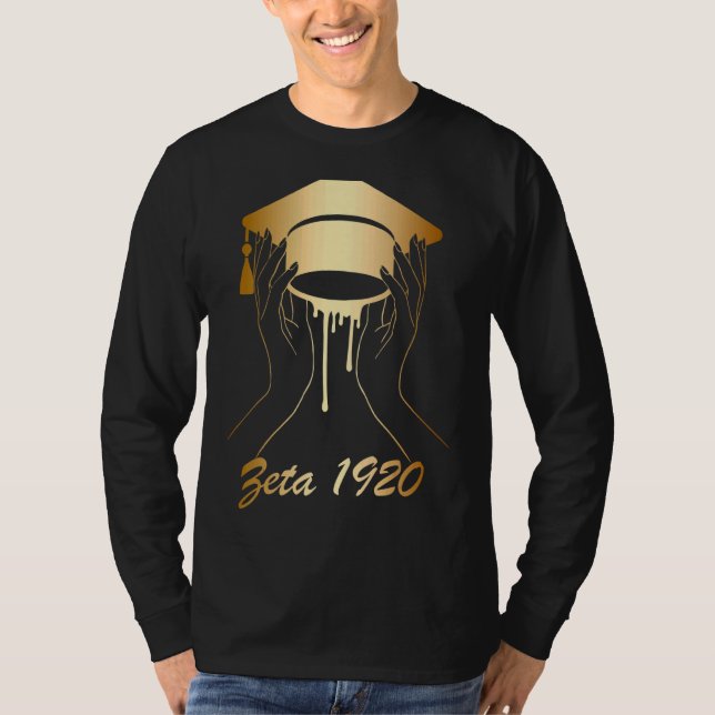Camiseta Zeta 1920 African American Históricamente Black Hb (Anverso)
