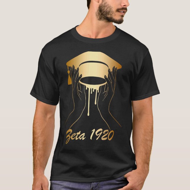 Camiseta Zeta 1920 African American Históricamente Black Hb (Anverso)