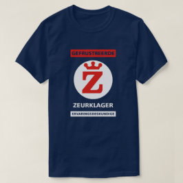Camiseta 'Zeurklager' parodie Recht op spreken T Shirt