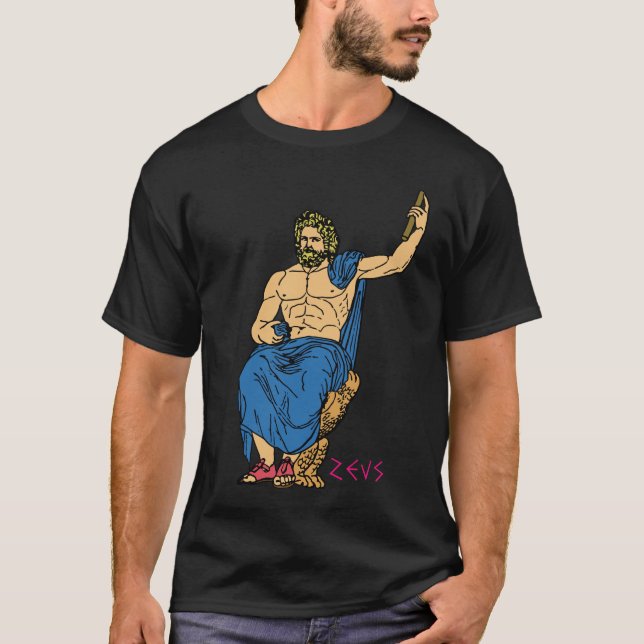 CAMISETA ZEUS EL REY OF THE GREEK GODS (Anverso)