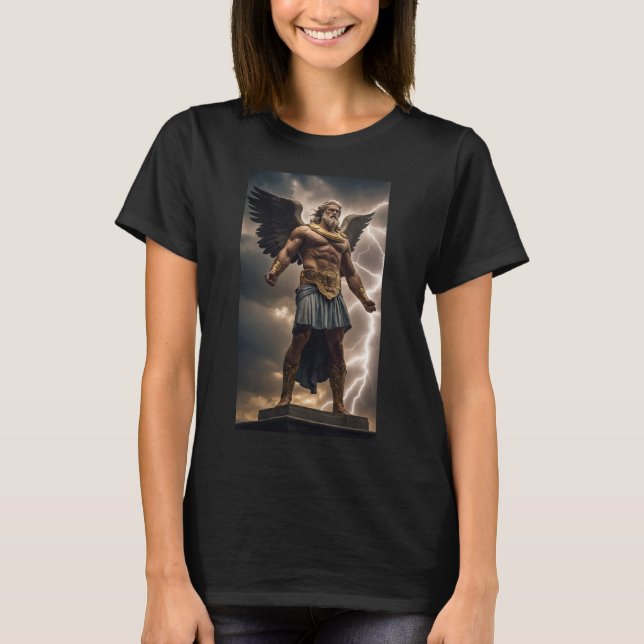 Camiseta Zeus el trueno - Rey de los dioses (Anverso)