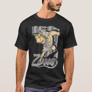 Camiseta Zeus Greek GodHero Costume Training War