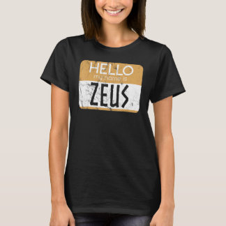 Camiseta Zeus Greek Mythology Ancient Greek God Greek Mytho