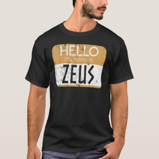 Camiseta Zeus Greek Mythology Ancient Greek God Greek Mytho
