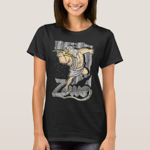 Camiseta Zeus griego Dios Héroe Costume Entrenamiento Dios 