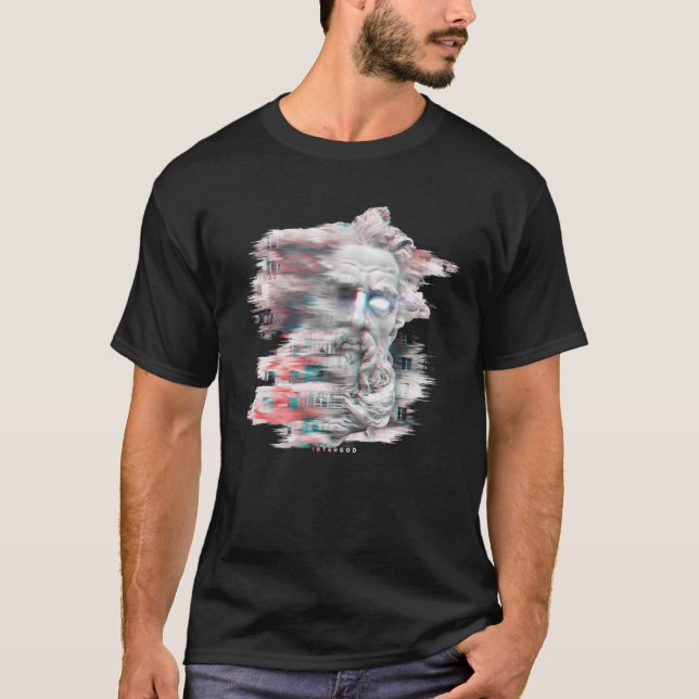 CAMISETA ZEUS INTERNET GOD MODERN (Anverso)