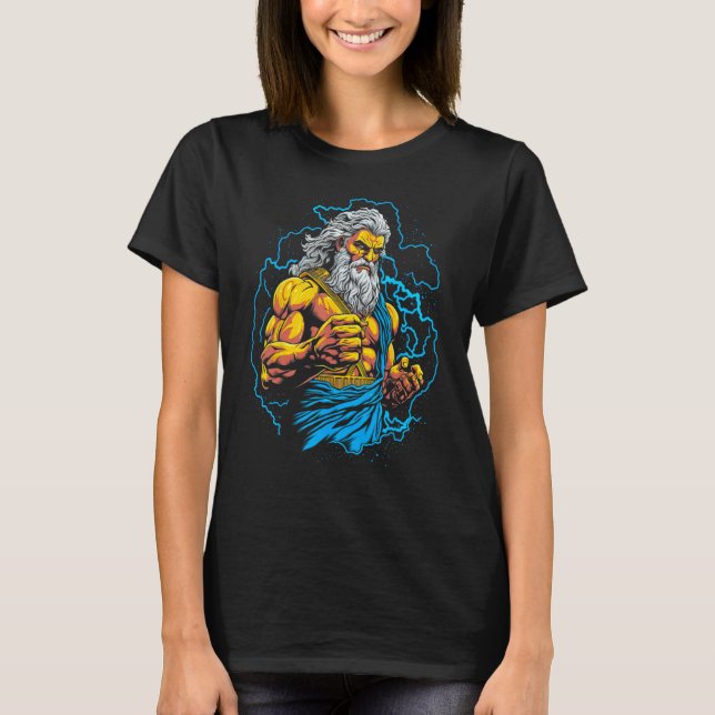 Camiseta Zeus Mitología Griega Júpiter (Anverso)