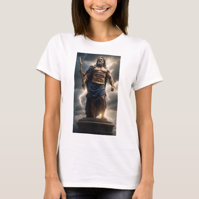 Camiseta Zeus - Rey de los Dioses (Anverso)