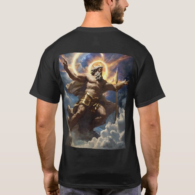 Camiseta Zeus T-Shirt ( Dios de la Guerra ) (Reverso)