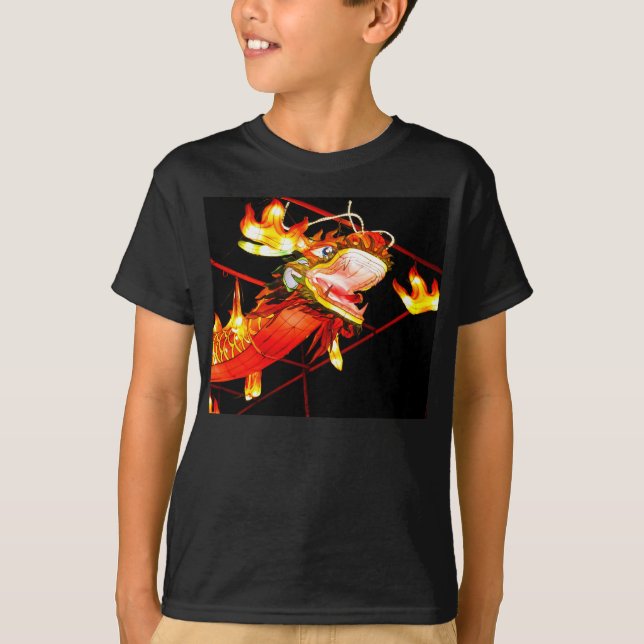 Camiseta Zhulong Dragón de Fuego  (Anverso)
