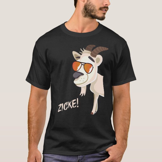 Camiseta Zicke con gafas de sol (Anverso)