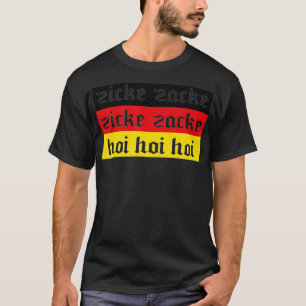 Camiseta Zicke Zacke Zicke Zacke German Oktoberfest Drinkin
