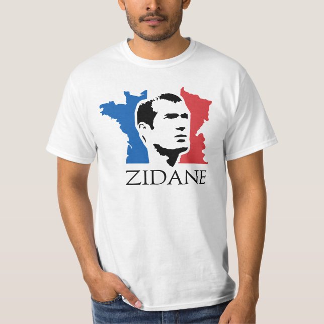 Camiseta Zidane - Francia (Anverso)
