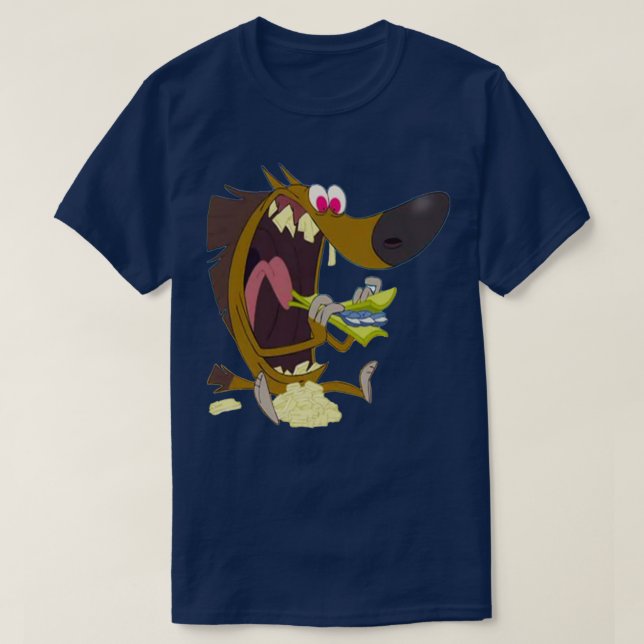 Camiseta zig y sharko 3 (Diseño del anverso)
