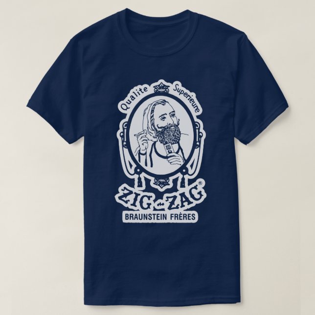 Camiseta Zig Zag Dark (Diseño del anverso)