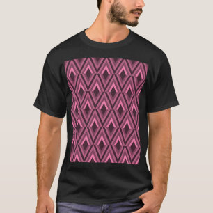 Camiseta Zig Zag de origen geométrico sin soldadura