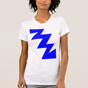 Camiseta ZigZag - Azul
