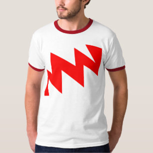 Camiseta ZigZag - Rojo
