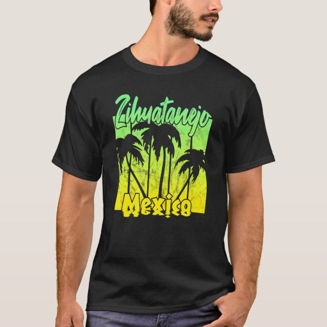 Camiseta Zihuatanejo México (Anverso)