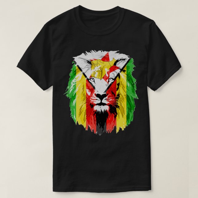 Camiseta Zimbabue 2 (Diseño del anverso)