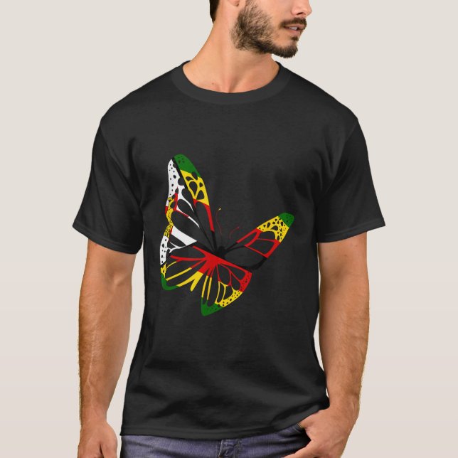 Camiseta Zimbabue: La bandera de Zimbabue (Anverso)
