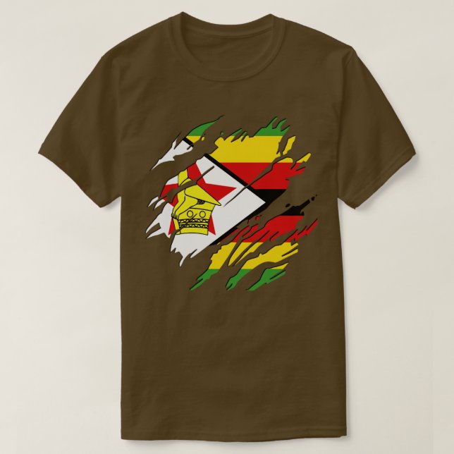 Camiseta Zimbabue siempre (Diseño del anverso)
