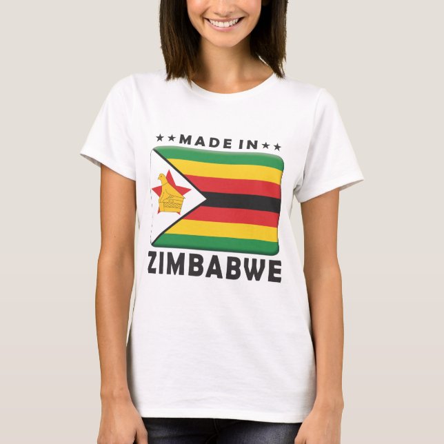 Camiseta Zimbabwe hizo (Anverso)
