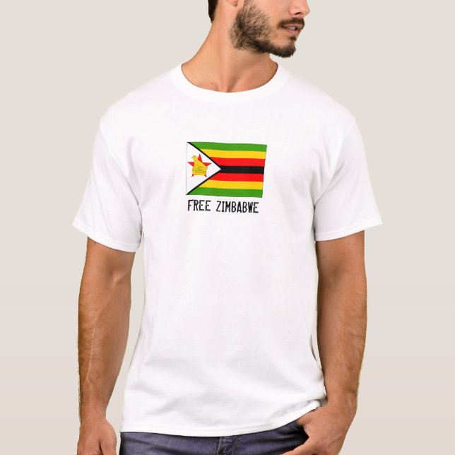 CAMISETA ZIMBABWE LIBRE (Anverso)