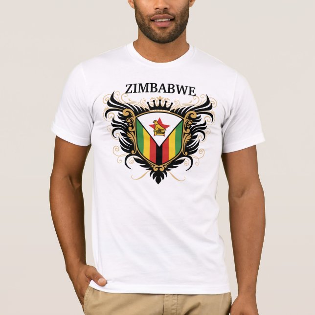 Camiseta Zimbabwe [personalice] (Anverso)