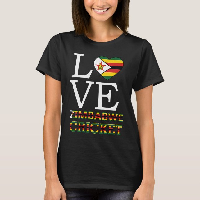 Camiseta Zimbabwes Crickets For Mens (Anverso)