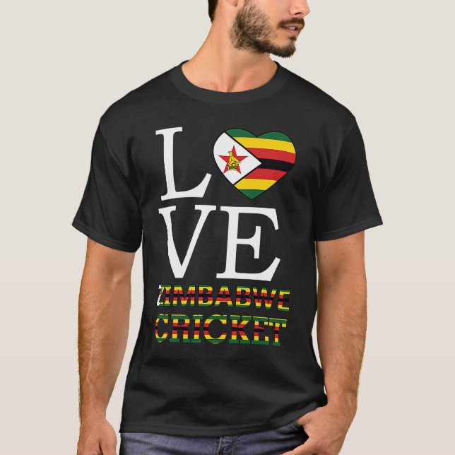 Camiseta Zimbabwes Crickets For Mens (Anverso)