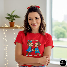 Camiseta Zina, Mimo, and the sign of love