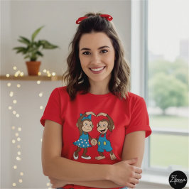 Camiseta Zina, Mimo, and the sign of love