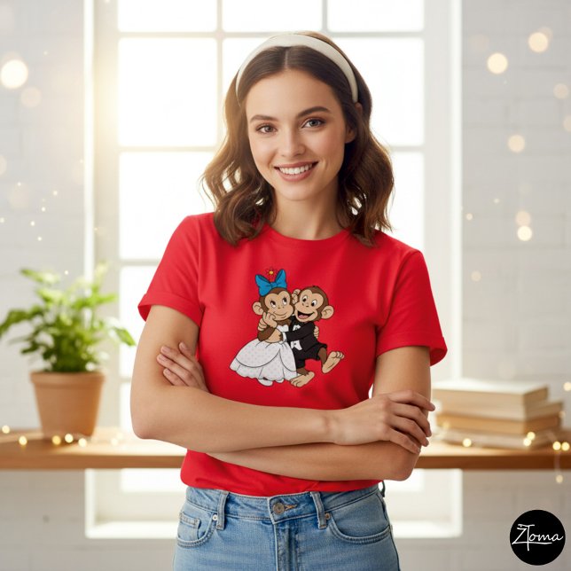 Camiseta Zina & Mimo are the bride and groom. (Subido por el creador)