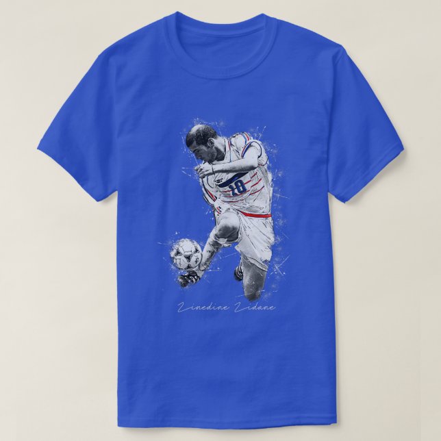Camiseta Zinedine Zidane (Diseño del anverso)
