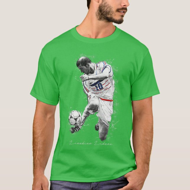 Camiseta Zinedine Zidane (Anverso)