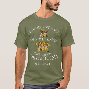 Camiseta Zinfandel entrañas de cabra de la tripa de Califor