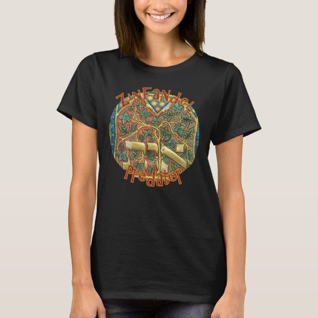 CAMISETA ZINFANDEL PREDATOR TED'S PAGAN TIKI SHACK BAR (Anverso)