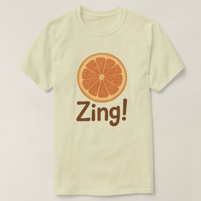 Camiseta ¡Zing! (Diseño del anverso)