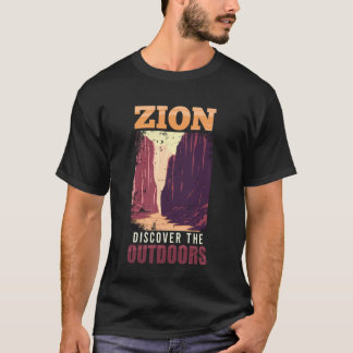 Camiseta Zion DESCUBRE EL AIRE LIBRE DIVERTIDO Parque Nacio