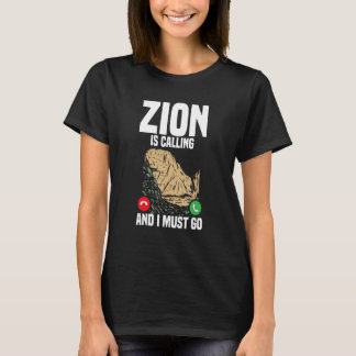 Camiseta Zion Está Llamando Tengo Que Ir De Vacaciones Al P