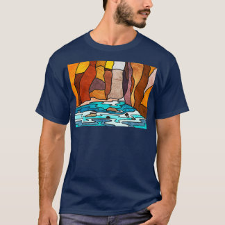 Camiseta Zion Narrows Art